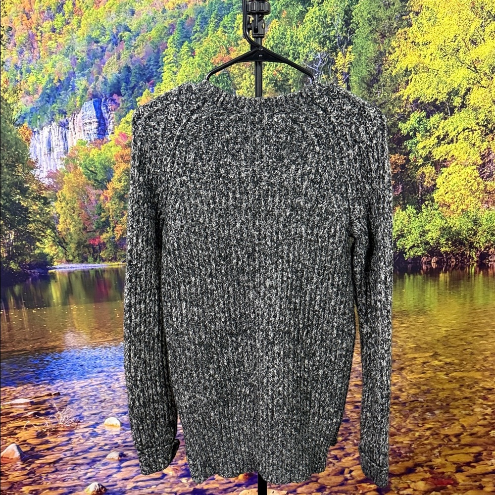 George Black and Gray Women's Sweater - Picture 2 of 7